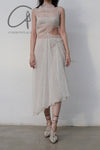 RUI Crochet Low Heels RSS22SH01 Grey